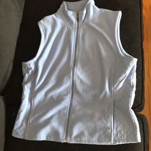 Fleece blue Columbia vest